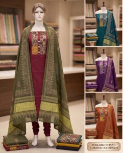 Patch work dress material