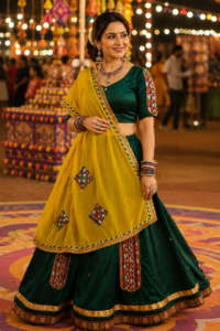 chaniya choli from sari