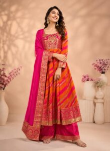 Ethnic look from sari