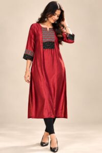 Mashru silk ethnic wear